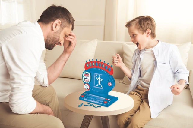 Electronic hangman game